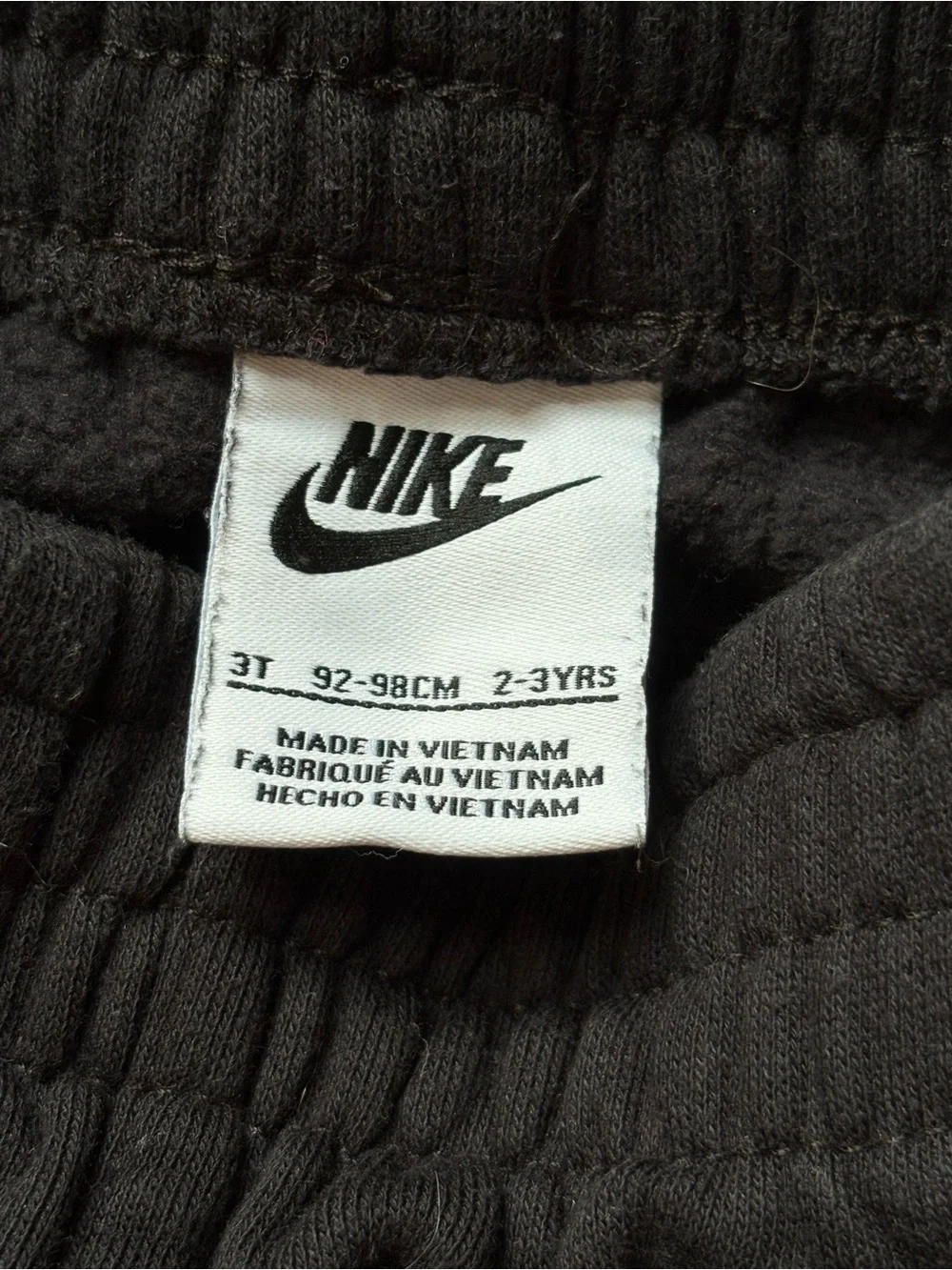 Nike Toddler Boys Black Jogger Sweatpants Bundle 2 Pair Size 3T